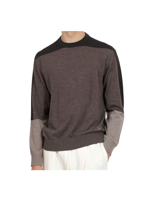 MAGLIA IN LANA EMPORIO ARMANI UOMO EMPORIO ARMANI | 6R1MXL1MNLZFANGO
